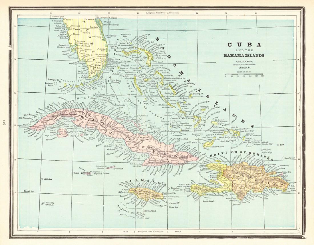 Cuba and the Bahama Islands (1 of 1)