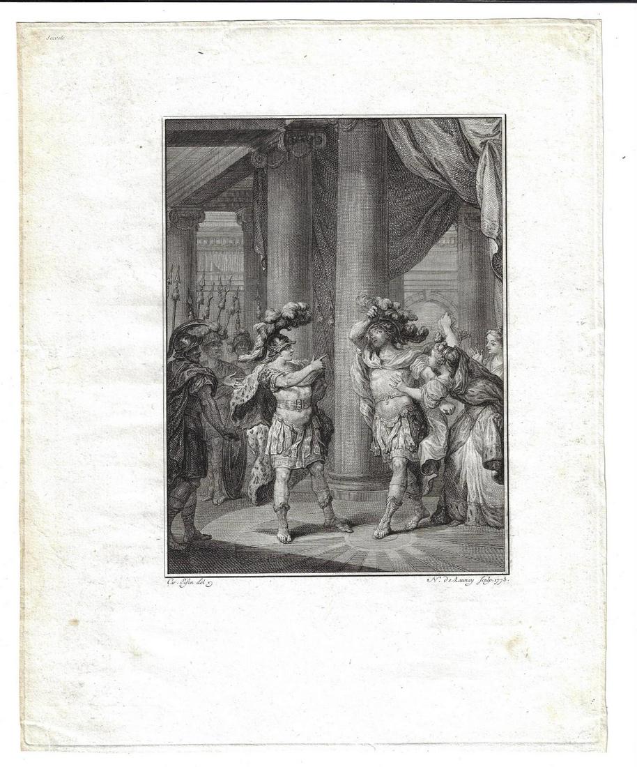 1773 De Launay Engraving after Eisen (1 of 1)