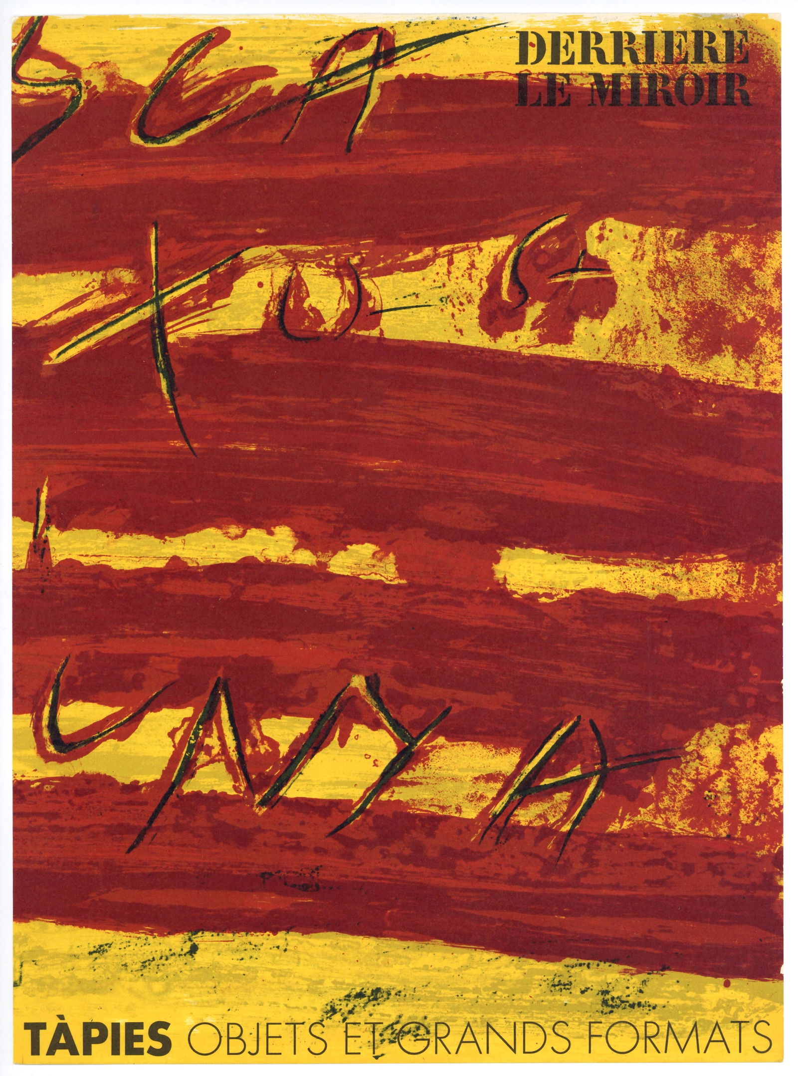 Antoni Tapies original lithograph, 1972 (1 of 1)