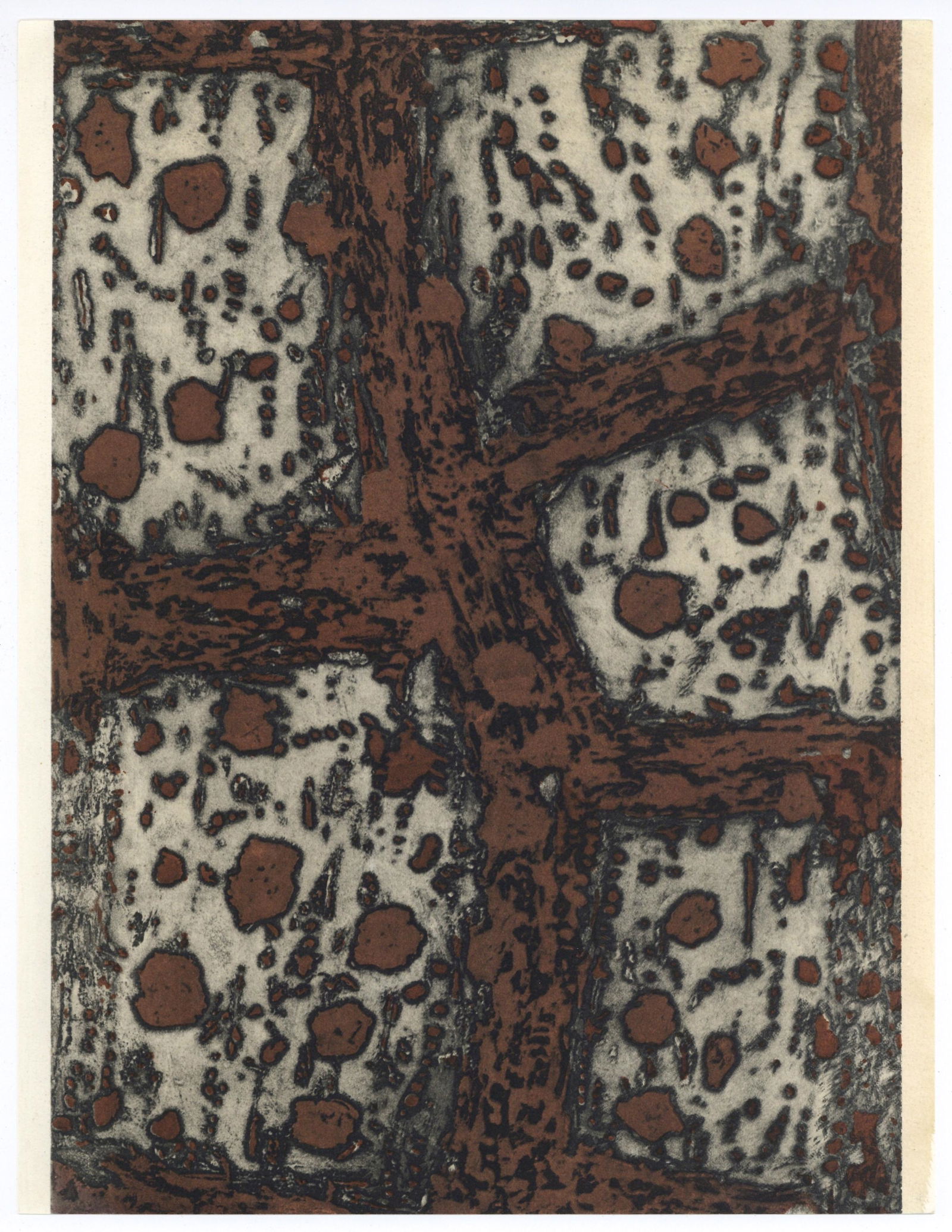 Zoran Music pochoir for XXe Siecle, 1959 (1 of 1)