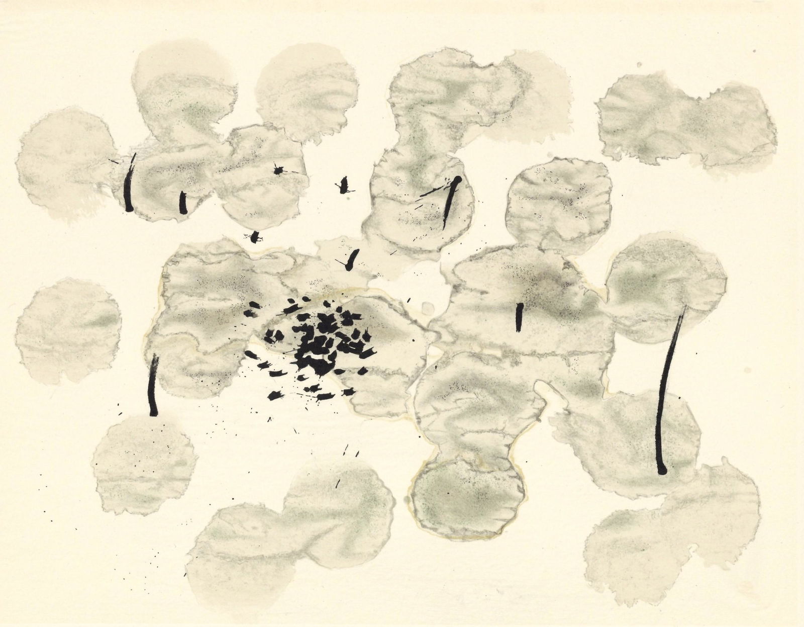 Joan Miro lithograph "Trace sur l'eau" 1963 (1 of 1)