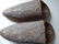 Ottoman Empire Shoes, Leather Soles, Bronze Bullion - 2