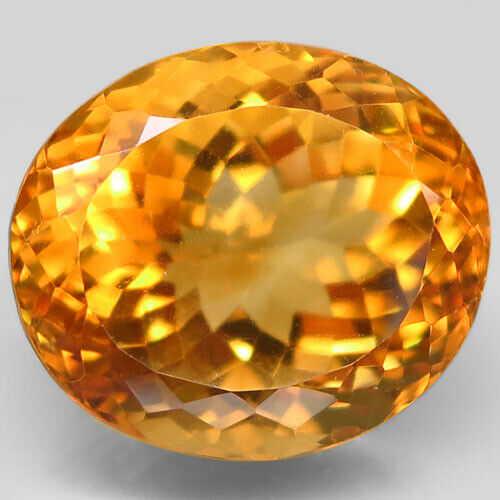 22,70 ct Natural Top Golden Yellow Citrine 22,70 ct (1 of 2)