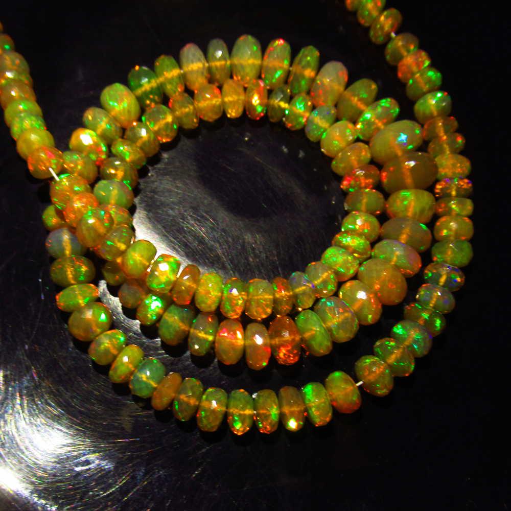 73.61 Ctw Natural 106 Ethiopian Drilled Round Fire Opal (1 of 3)