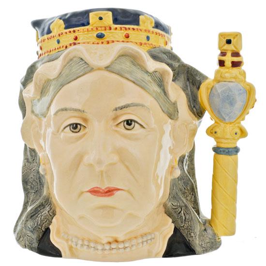 Queen Victoria Large: Description: Queen Victoria Large D6788. Style One - Variation #2. Designed by William K. Harper. Issued in 1988 in a limited edition of 3000. Commisioned by The Guild of Specialist China & Glass Reta