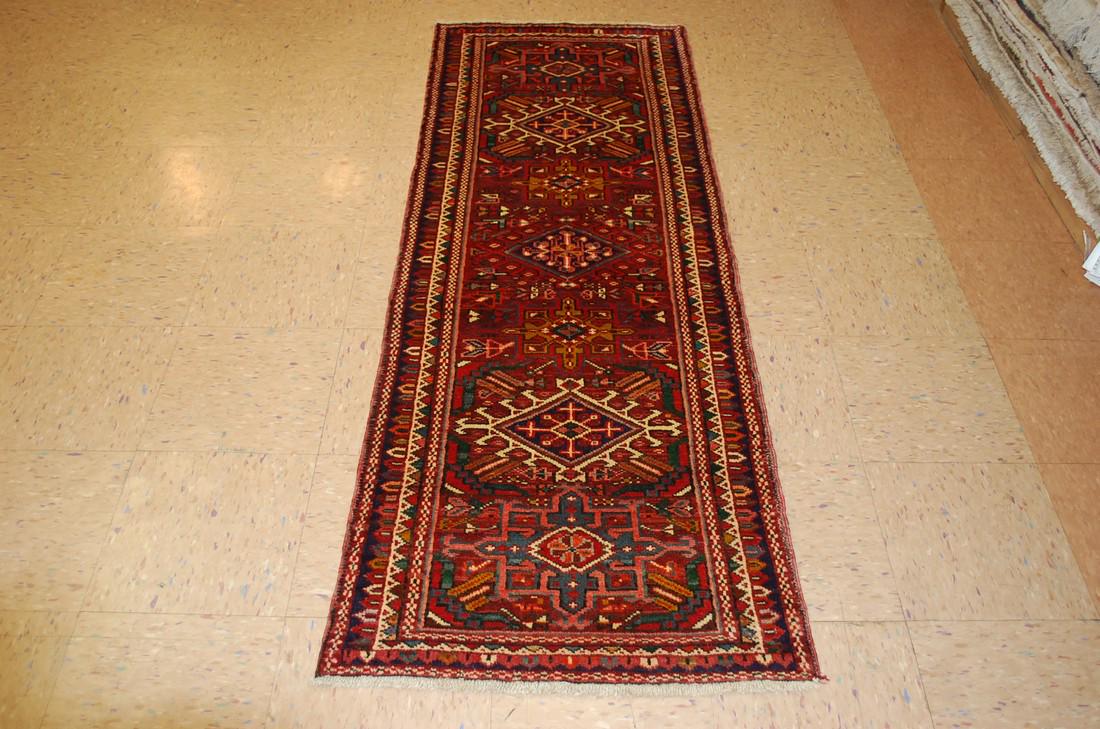 FINE PERSAN HERIZ RARE RUG 2' 3"X 6'4" RARE (1 of 12)