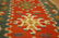 VEGETABLE DYE CAUCASIAN SHIRVAN KILIM RUG 1.8x6.6 LOW - 2