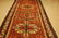 C 1980s Vintage PRSIAN HERIS SERAPI RUNNER RUG 3.7x11.1 - 2