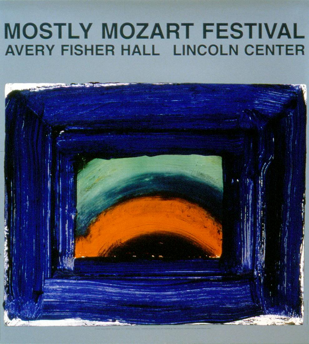 Howard Hodgkin: Venetian Glass: Venetian Glass by Howard Hodgkin, 1989 Unsigned Offset Lithograph. Paper size is 38 x 34.5 inches, with an image size of 26.5 x 33.5 inches. The Offset Lithograph is from an edition size of 800 and is