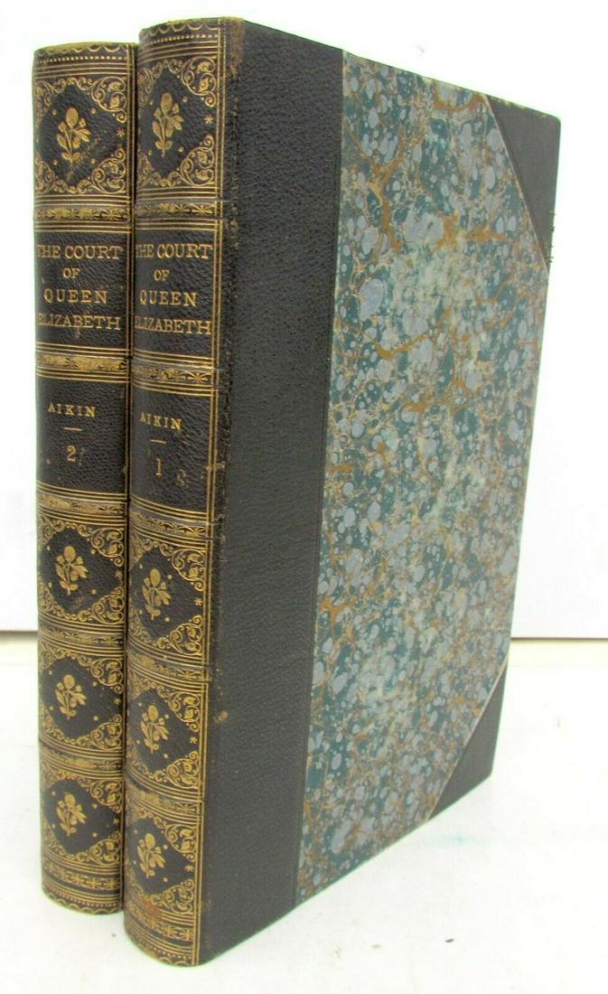 1818 MEMOIRS OF QUEEN ELIZABETH COURT LUCY AIKIN 2 (1 of 5)