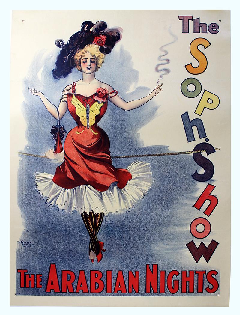 The Soph.show - The Arabian Nights (USA, 1898) 30" x 39 (1 of 1)