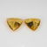 3.87 Ct Genuine Orange Yellow Citrine Trillion Pair - 2