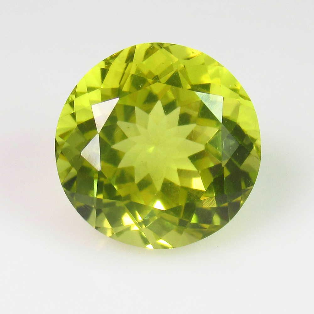 8.00 Ct Genuine Lemon Quartz Round Cut: No Reserve! Title: 8.00 Ct Genuine Lemon Quartz Round Cut Stone Clarity: VVS Gemstones: Natuarl Lemon Quartz Carat Weights: 8.00 Size/Dimensions: 12.70 x 12.70 x 9.20 mm Additional Information: Top Qu