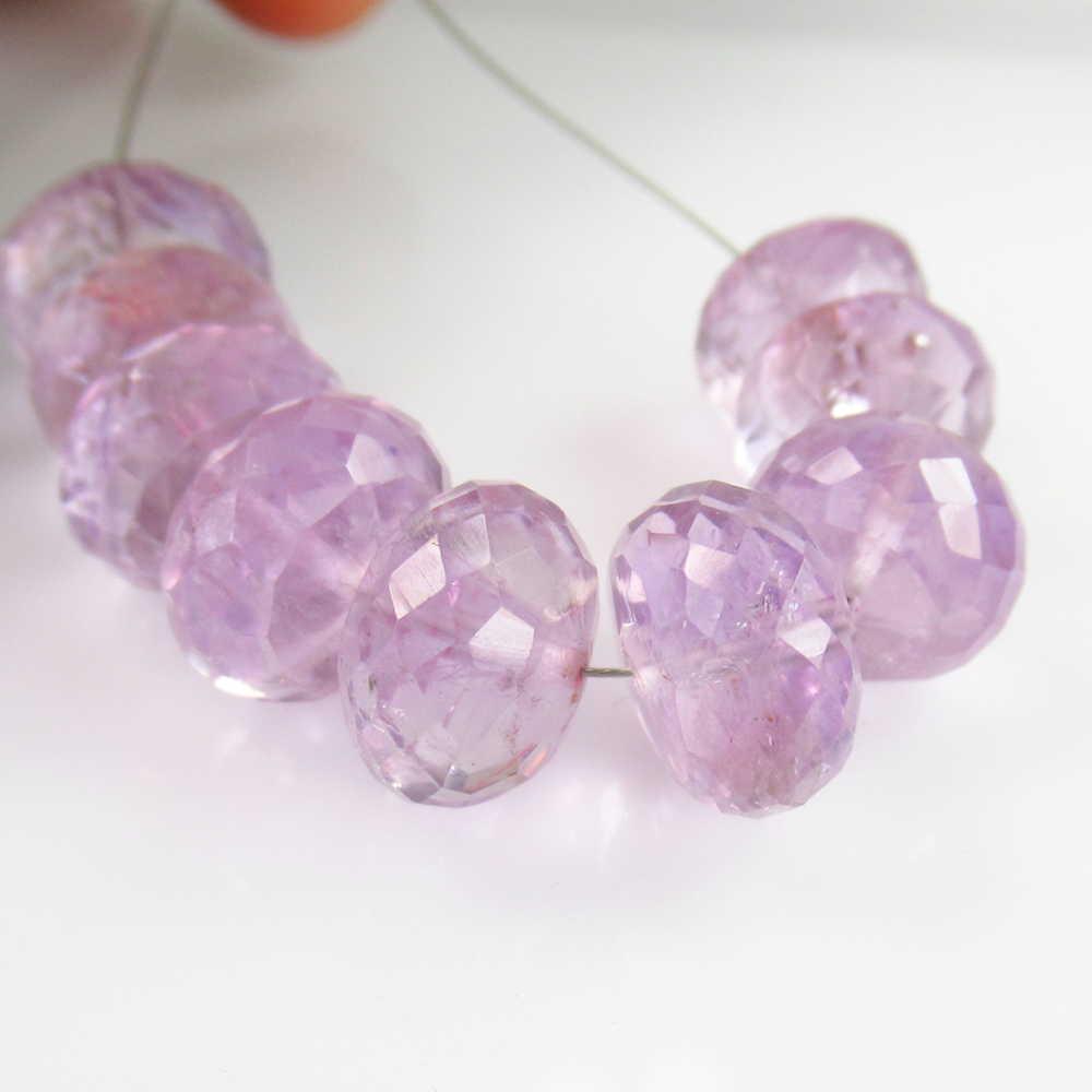 55.05 Ct Genuine 9 Purple Amethyst Drilled Ball Beads (1 of 2)