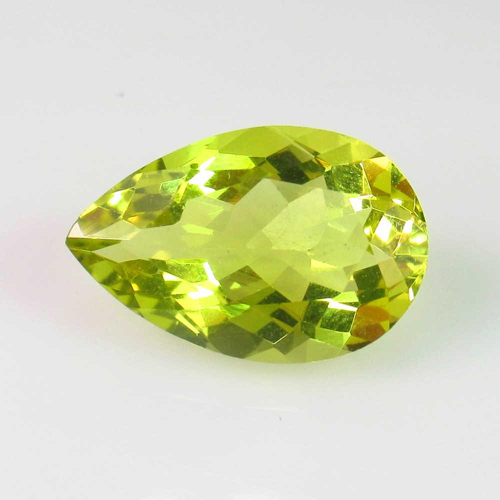 5.42 Ct Genuine Lemon Quartz Pear Cut: No Reserve! Title: 5.42 Ct Genuine Lemon Quartz Pear Cut Stone Clarity: VVS Gemstones: Natuarl Lemon Quartz Carat Weights: 5.42 Size/Dimensions: 15.30 x 10.10 x 6.60 mm Additional Information: Top Qua