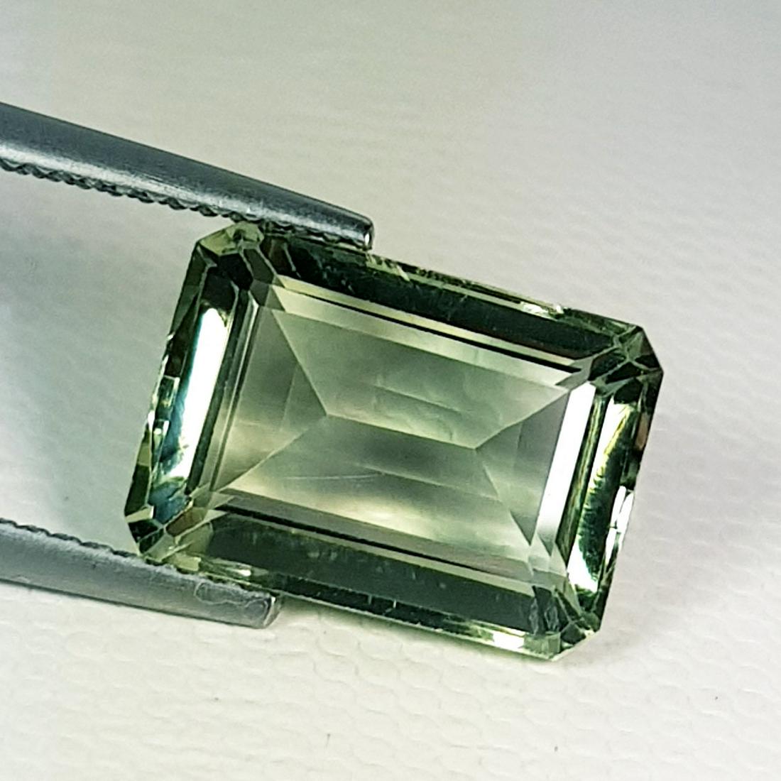 Natural Green Amethyst Emerald Cut 5.47 ct (1 of 5)
