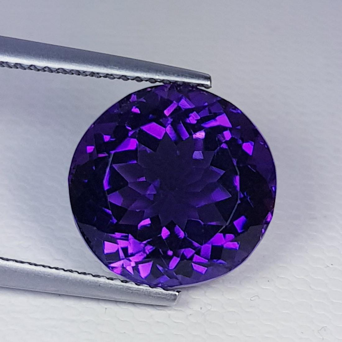 Natural Amethyst Round Cut 9.30 ct (1 of 5)