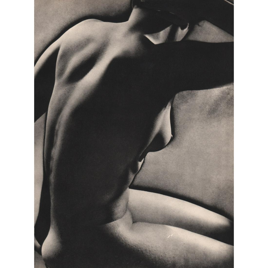 MAN RAY - Nude: Artist: MAN RAY Print Title: Nude Medium: Sheet-fed Gravure Printing Date: 1930's Printed in Great Britain Image size approx. 11 x 8.25 inches Man Ray, original name Emmanuel Radnitzky, was born on Au