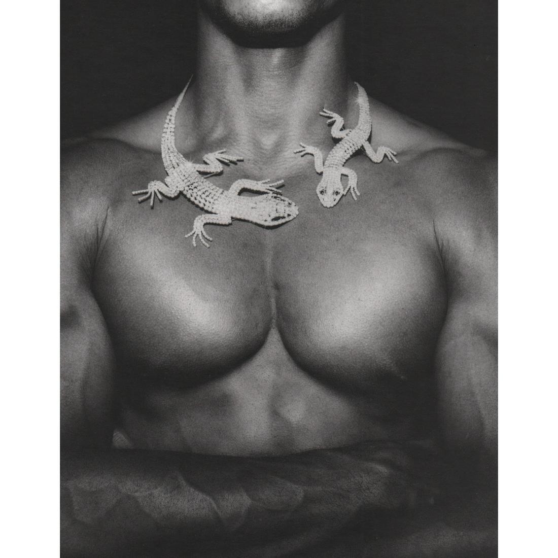 ROBERT MAPPLETHORPE - Thomas, 1986: Artist: ROBERT MAPPLETHORPE Print Title: Thomas, 1986 Medium: Sheet-fed Gravure Printing Date: 1990's Printed in France Image size approx. 9.5 X 7.25 inches Robert Mapplethorpe was an American photogr