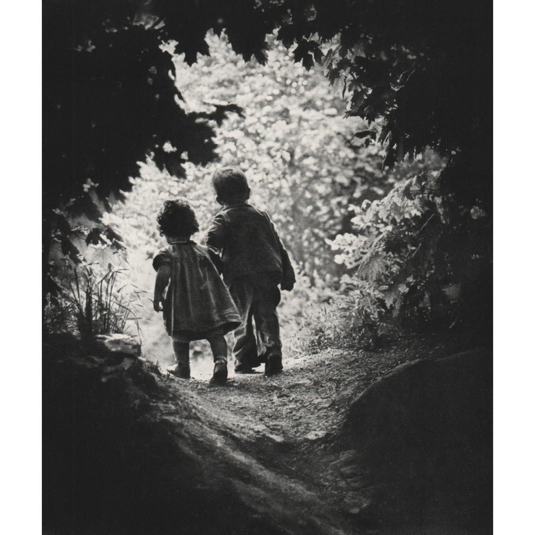 W. EUGENE SMITH - The Walk To Paradise Garden, 1947: Artist: W. EUGENE SMITH Print Title: My Children, 1946 Medium: Sheet-Fed Gravure Printed in 1970's Printed in France Image Size: 8.5 x 7 inches William Eugene Smith (1918-1978) was an American photojo