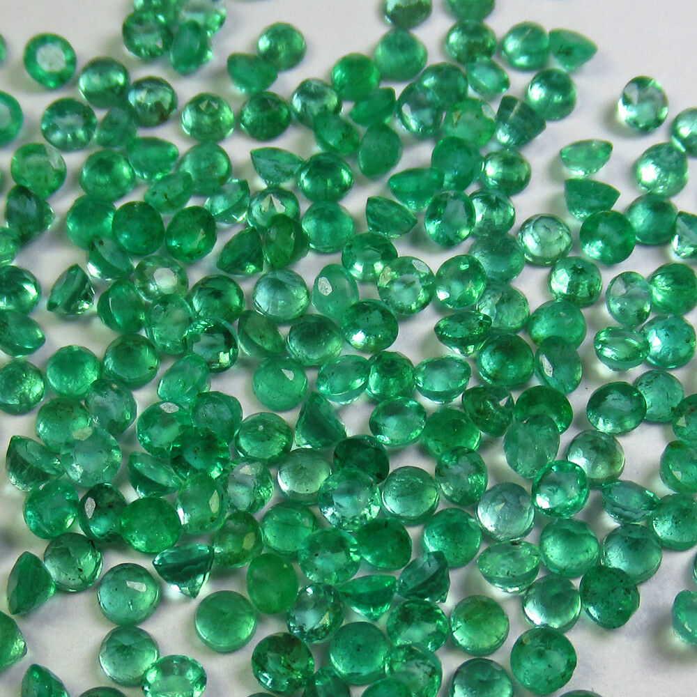 10.00 Ctw Natural 153 Emerald Calibrate 2.5 mm Round (1 of 3)