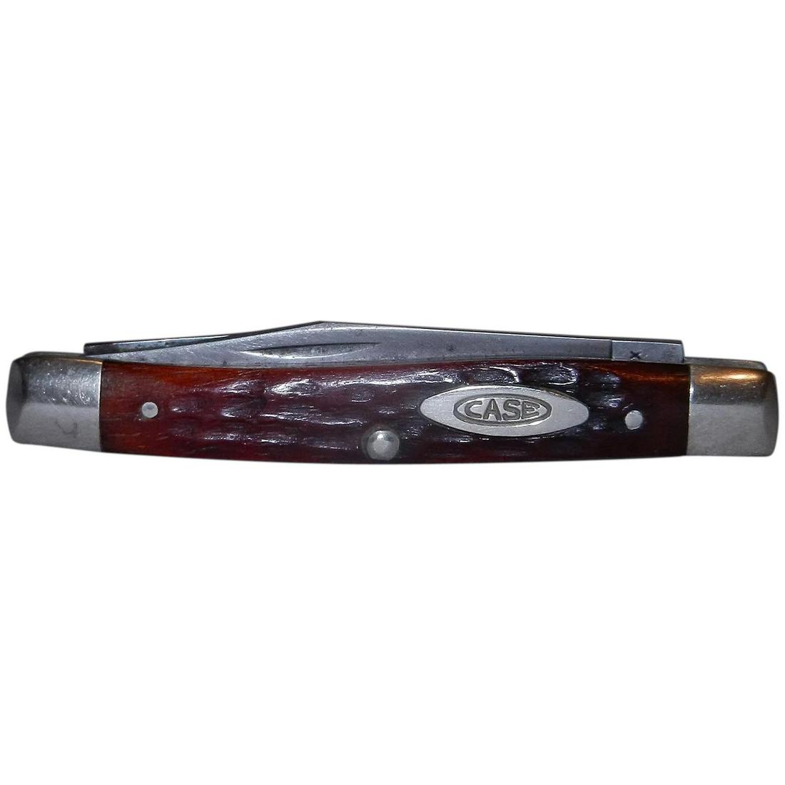 Case XX 1940-64 6233 Bone 2 Blade Pen Pocket Knife: Case XX 1940-64 6233 Bone 2 Blade Pen Knife - Pretty Bone Handles - No Cracks - Nickel Silver Bolsters - Nickel Silver Liners - Snaps Open and Shut - No Wobble - 2 5/8 inches closed. Has been carried