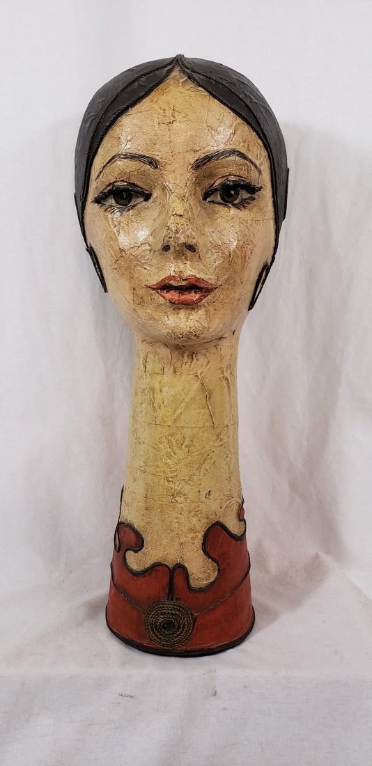 Art Deco French Milliners Manequin Ca 1920 (1 of 7)
