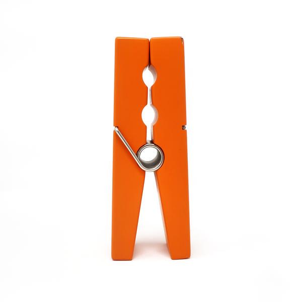 Vintage Orange Clothes Pin Paperweight (1 of 7)