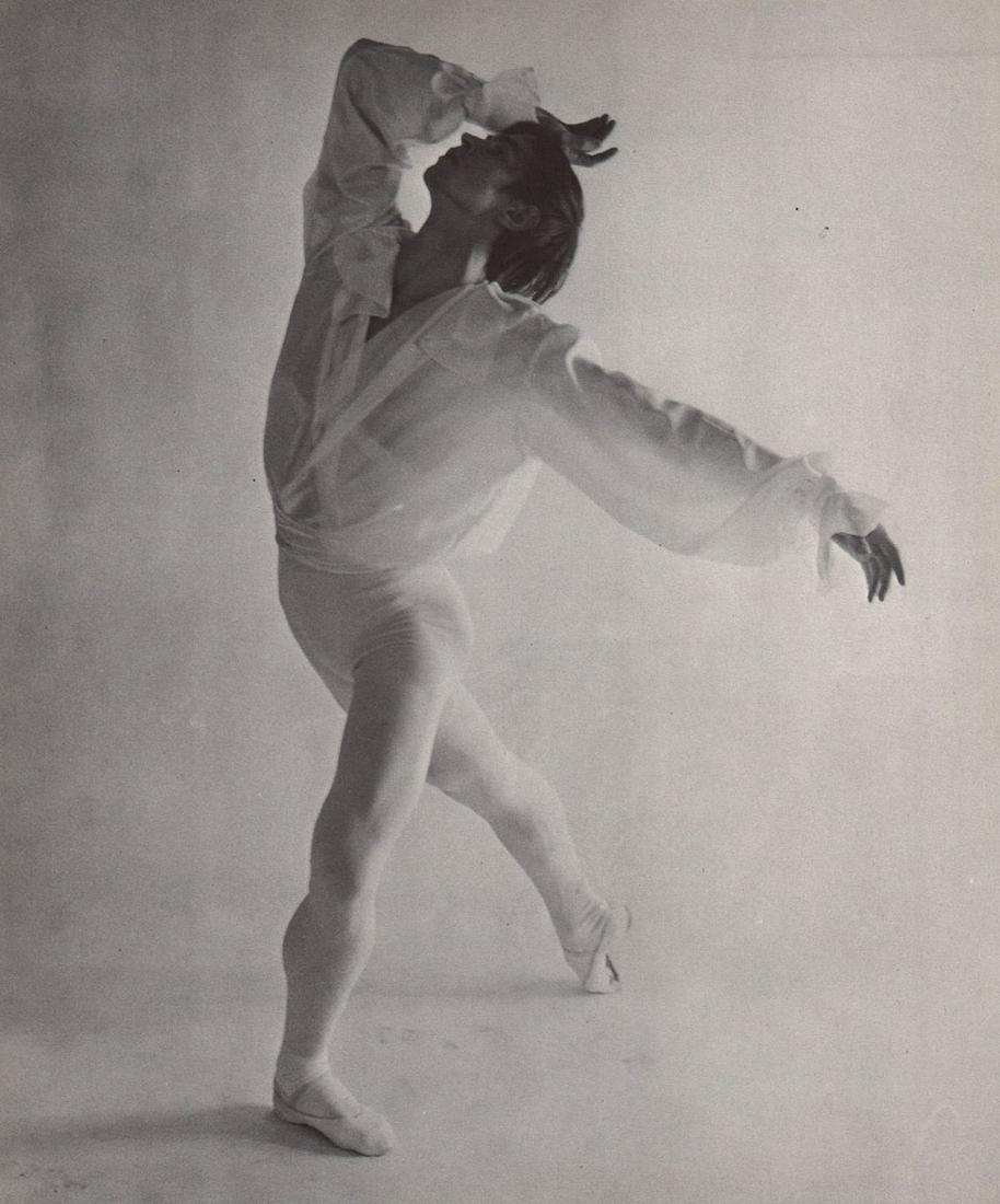 CECIL BEATON - Rudolf Nureyev: Artist: CECIL BEATON Print Title: Rudolf Nureyev Printing Date: 1960’s Medium: Photoengraving Printed in: The UK Image Size approx: 11 x 9” Sir Cecil Walter Hardy Beaton (January 1904 – January 