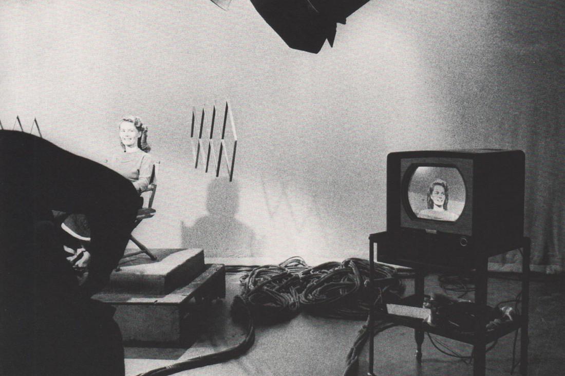 ROBERT FRANK - Television Studio, Burbank CA: Artist: ROBERT FRANK Print Title: Television Studio, Burbank CA Printing Date: 1950’s Medium: photoengraving Printed in: the USA Image Size: approx. 5 x 7.5” Reserve: $25.00 Shipping: Domestic: Fl