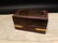 Victorian Marine Wood Box w Telescope - 10