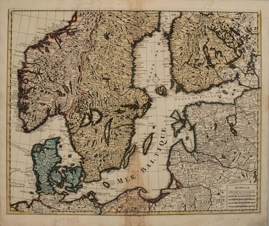 1792 Elwe Map of the Baltic Sea Region -- [Untitled] (1 of 1)