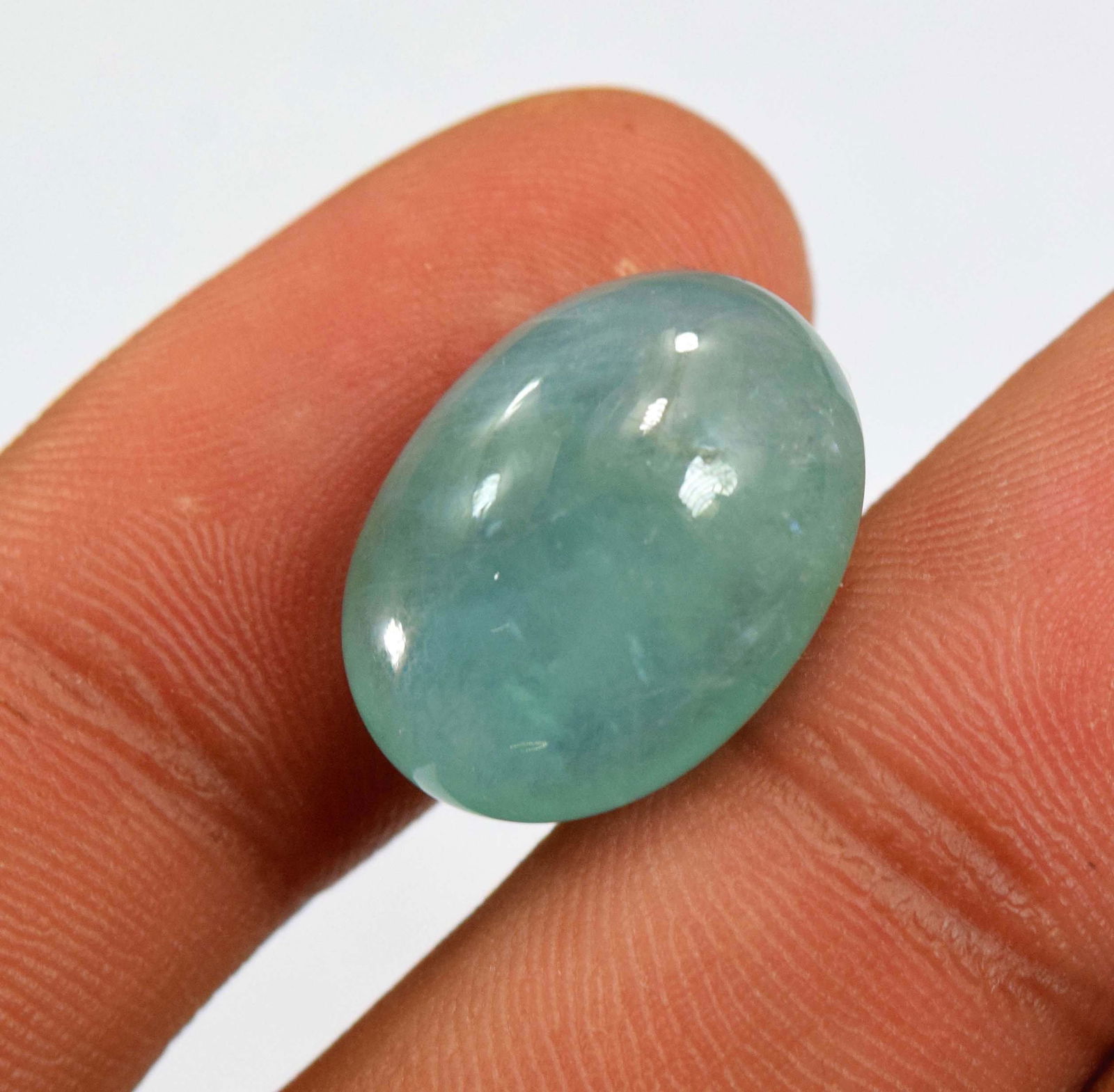 14.30 cts Oval Shape Rare Grandidierite Cabochon From (1 of 6)