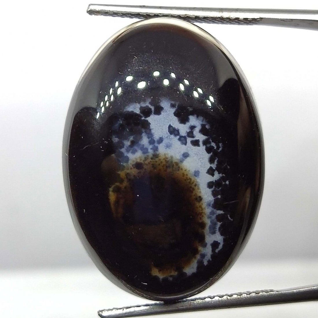 28.2 ct Natural Cloud Wave Agate (1 of 6)