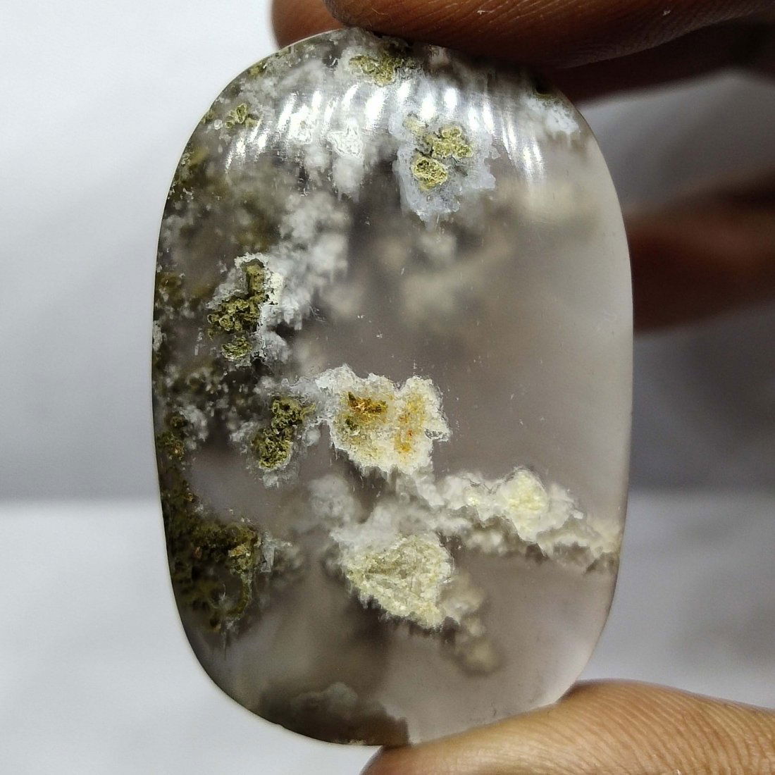 61.40 ct Natural moss Agate (1 of 4)