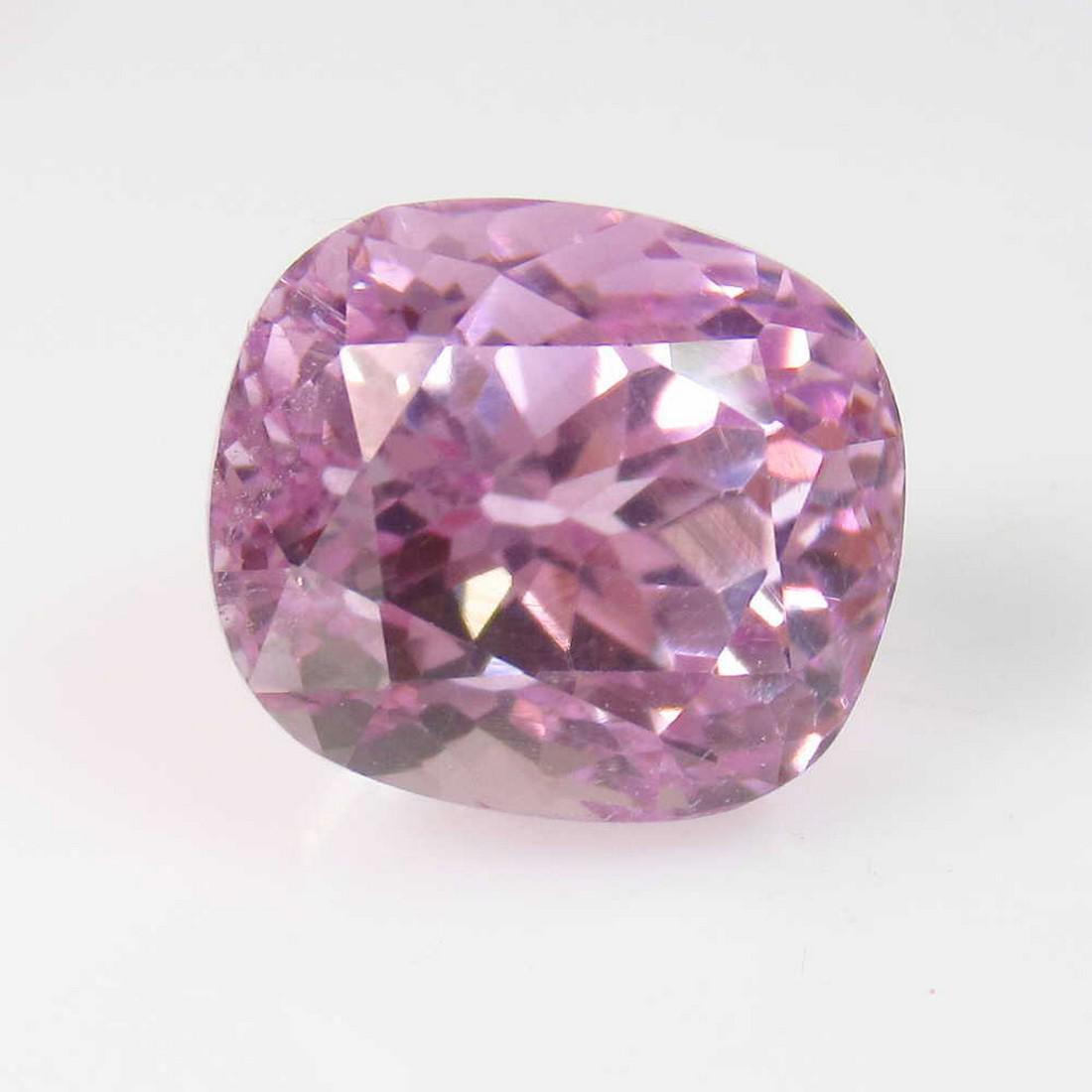 9.55 Ctw Natural Sweet Pink Kunzite Cushion Cut (1 of 2)
