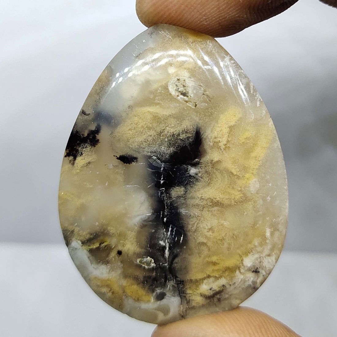 78.2 ct Natural Tiger Dendrite agat (1 of 4)