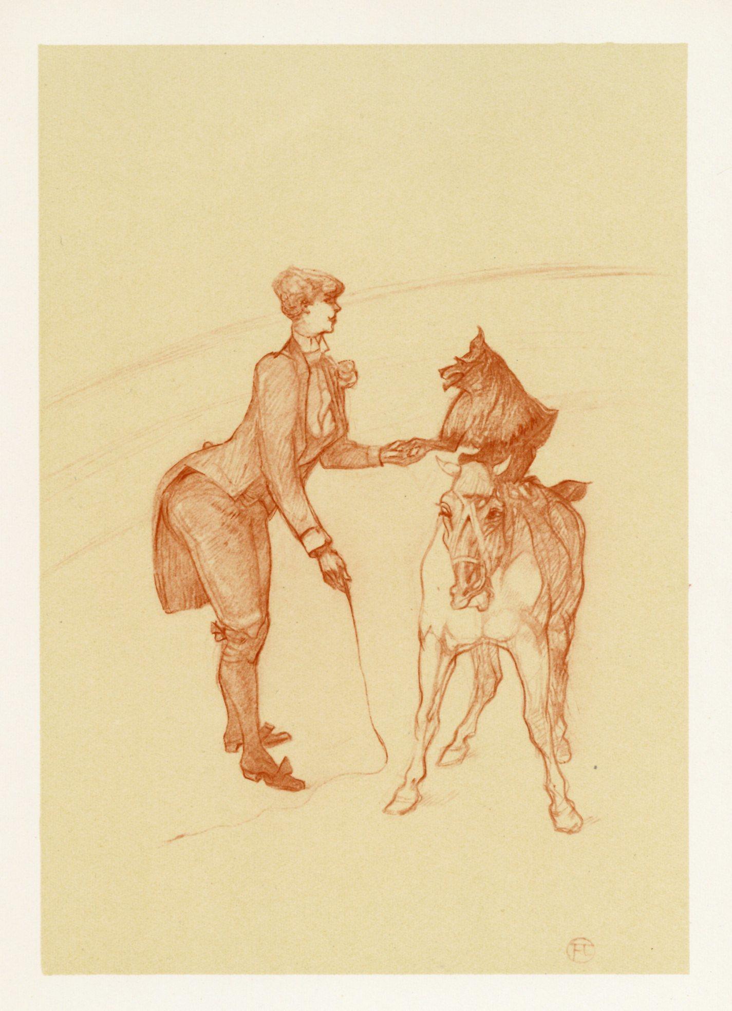 Toulouse-Lautrec lithograph | Circus "La dresseuse (1 of 1)
