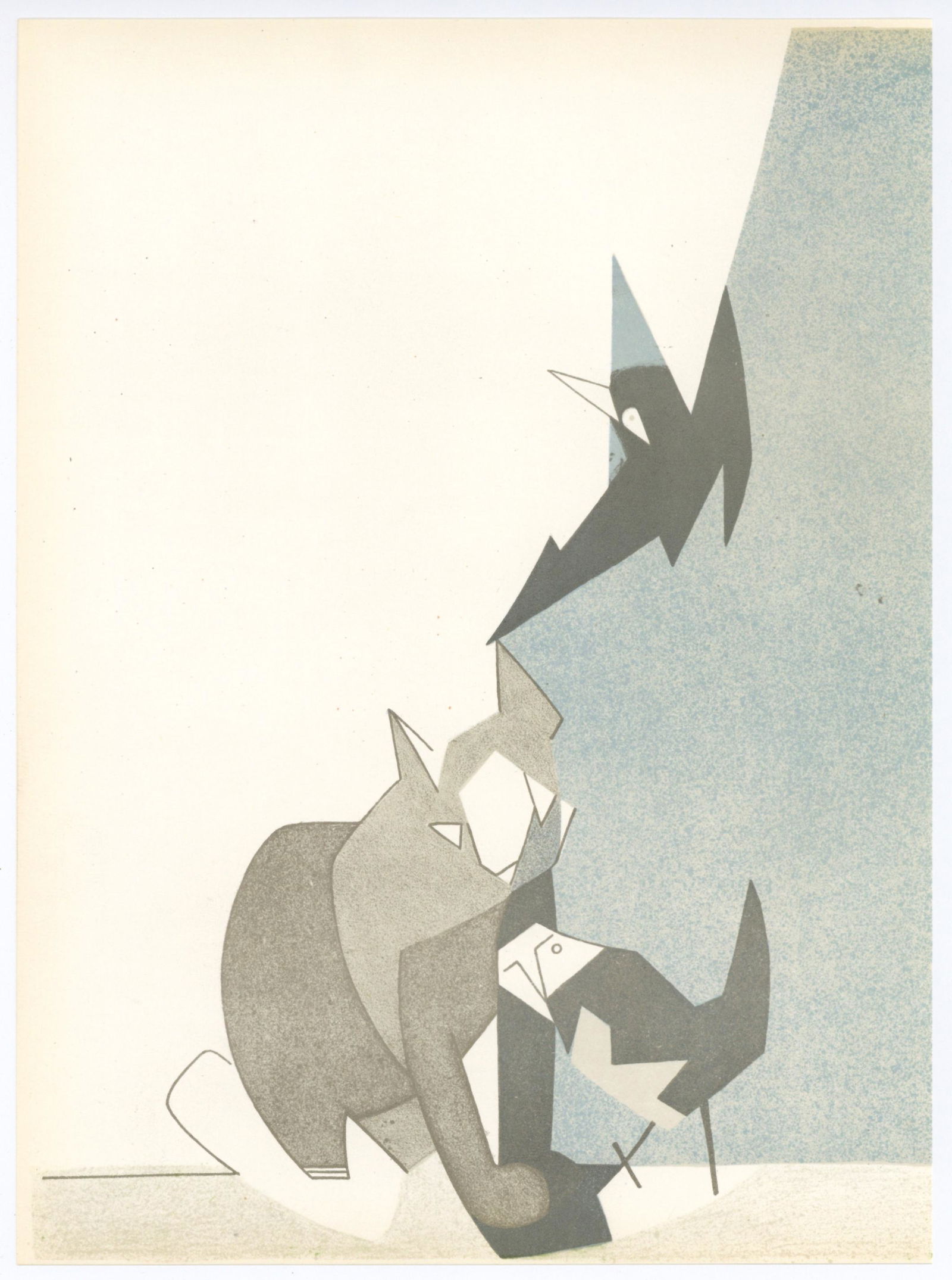 Andre Beaudin original lithograph (1 of 1)