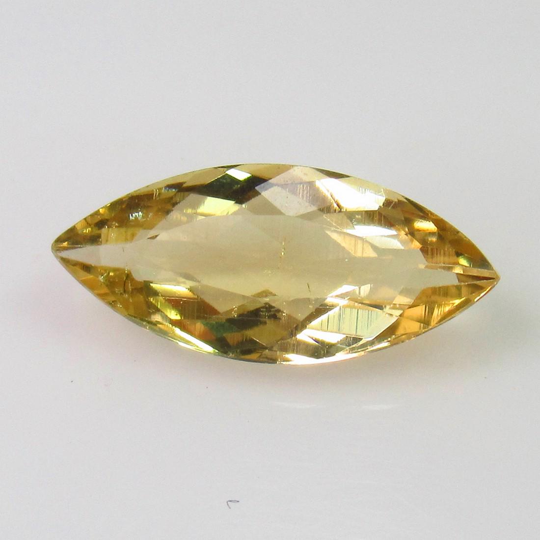 2.87 Ct Genuine Yellow Beryl Marquise Cut (1 of 2)