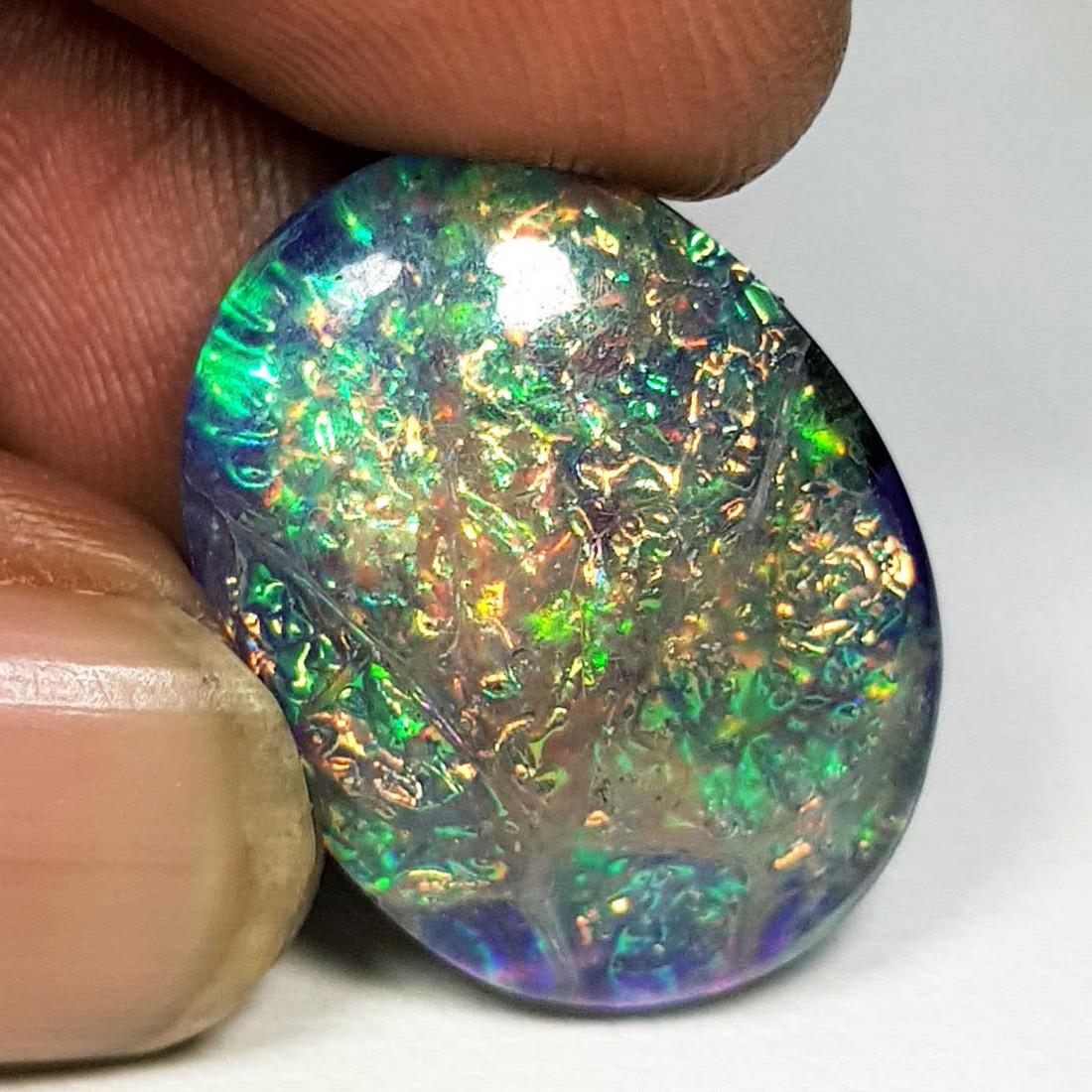 17.10 ct Australian Doublet Opal (1 of 6)