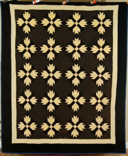 Vintage Bear Paw Antique Quilt (1 of 8)