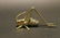 Solid Brass Fireplace Hearth Cricket - 11