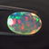 1.48 Ctw Natural Multi-Color Fire Opal Oval Cut