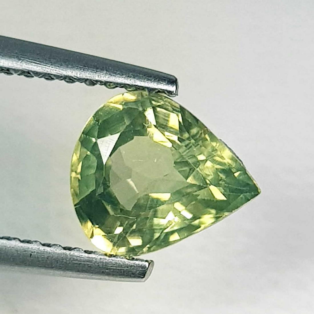 1.81 ct Natural Zircon Pear Cut: No Reserve! Title: 1.81 ct Natural Zircon Pear Cut Color/Clarity: VVS Gemstones: Loosegemstone Carat Weights: $2 Size/Dimensions: 7.90 x 6.60 x 3.80 Additional Information: Pear - Cambodia Shipping: