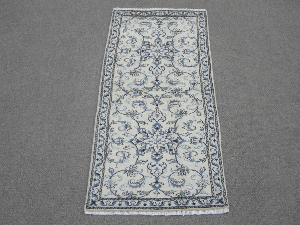 Authentic Persian Nain 6.3x2.6 (1 of 6)