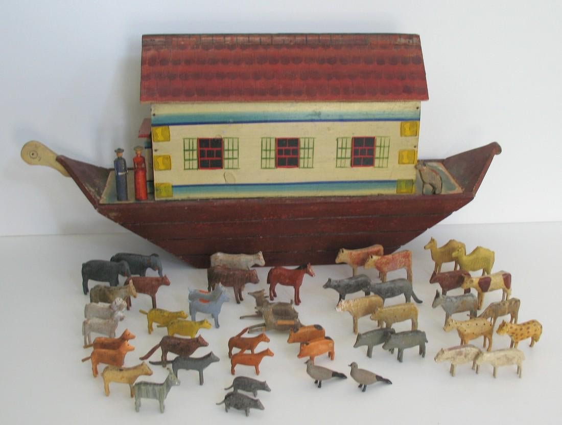 Huge Vintage Noah's Ark with 50 Animals Jan 16, 2020 Jasper52 in NY