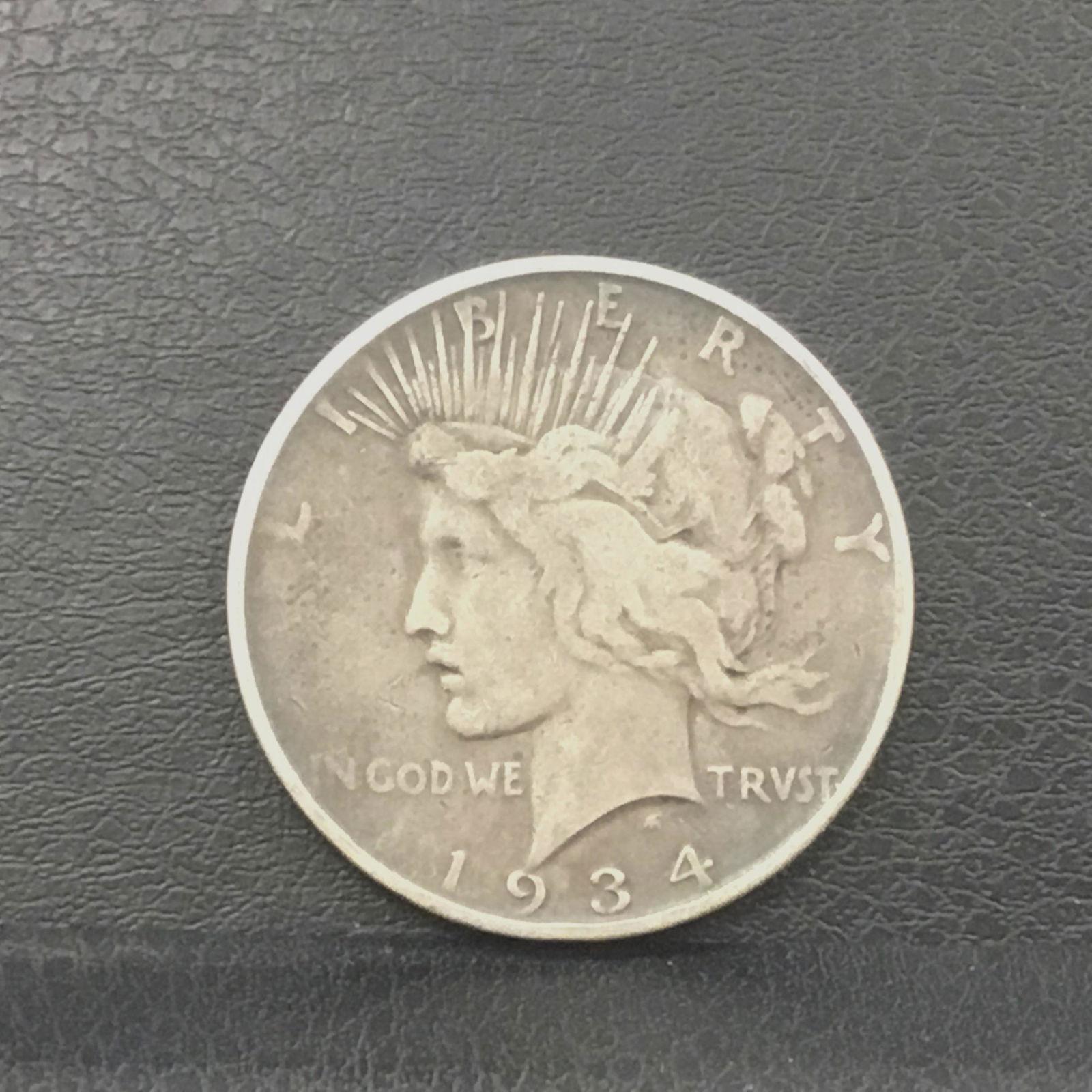 1934-D Peace Silver Dollar (1 of 2)