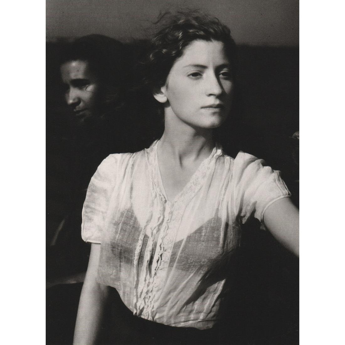 EDOUARD BOUBAT - Lella, Brittany, 1948: Artist: EDOUARD BOUBAT Print Title: Lella, Brittany, 1948 Medium: Sheet-Fed Gravure Printing Date: 1980's Printed in Spain Image Size approx: 8.75 x 6.5 inches Edouard Boubat (1923-1999) was a French