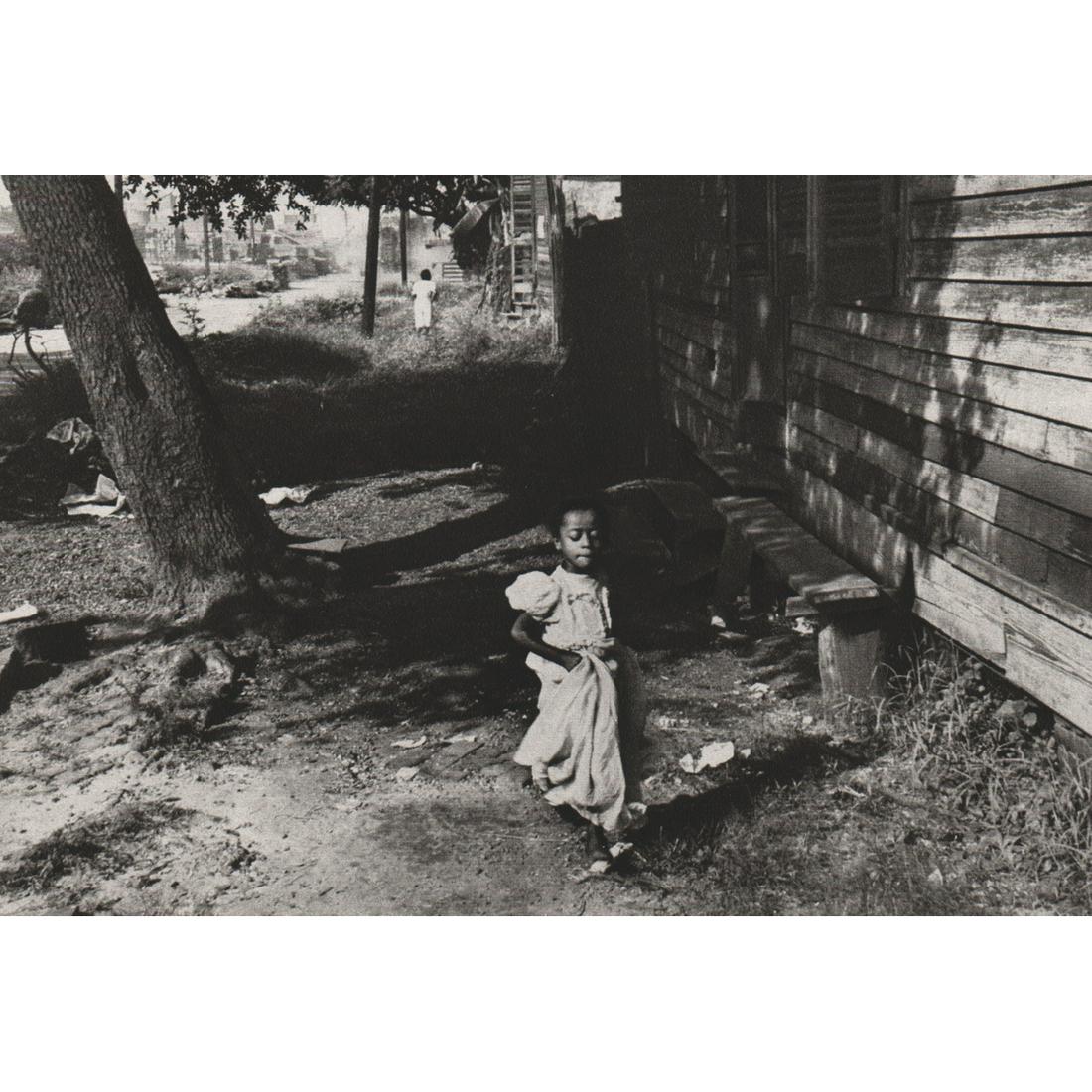 HENRI CARTIER-BRESSON - New Orleans 1947: Artist: HENRI CARTIER-BRESSON Print Title: New Orleans 1947 Medium: Sheet-fed Gravure Printing Date: 1980's Printed in France Image Size approx: 5 x 7.75 inches Henri Cartier-Bresson (1908-2004) was a